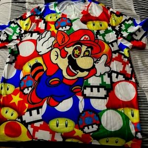Supermario 3D graphic shirt
